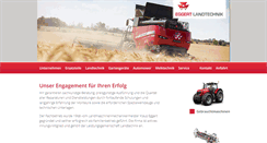 Desktop Screenshot of eggert-landtechnik.de